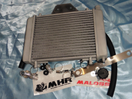 Kit radiateur de refroidissement compétition MALOSSI 2 30 X 20cm moto, proto, scooter, mob, mécaboite...