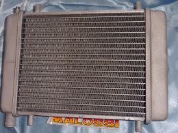 Radiateur de refroidissement compétition MALOSSI  30 X 20cm moto, proto, scooter, mob, mécaboite...