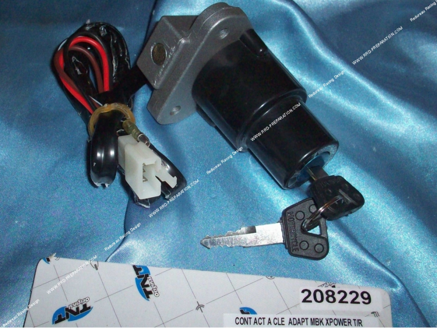 Contactor con 2 llaves TNT Original para mécaboite MBK X-POWER & YAMAHA TZR