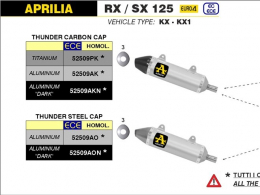 ARROW THUNDER exhaust line...