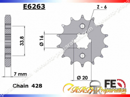 Box output sprocket FRANCE...