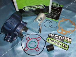 Kit 50cc cilindro/pistón sin culata Ø40mm CARENZI Compétition hierro fundido Minarelli am6