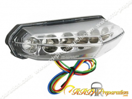 Feu arrière à leds avec CLIGNOTANT pour DERBI SENDA DRD X-TREME, X-RACE, GILERA RCR, SMT 50