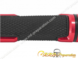 Revêtement de poignée antidérapant AVOC avec embouts de guidon anodisé noir, rouge ou bleu pour moto YAMAHA 700 MT-07