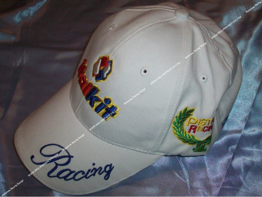 Casquette ITALKIT Racing couleur blanc