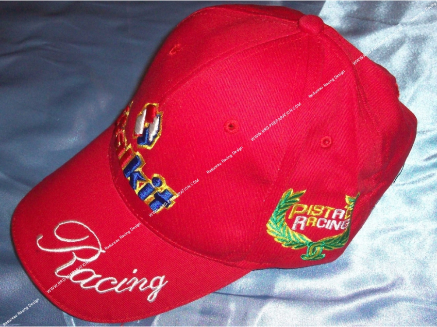 ITALKIT Racing cap red color