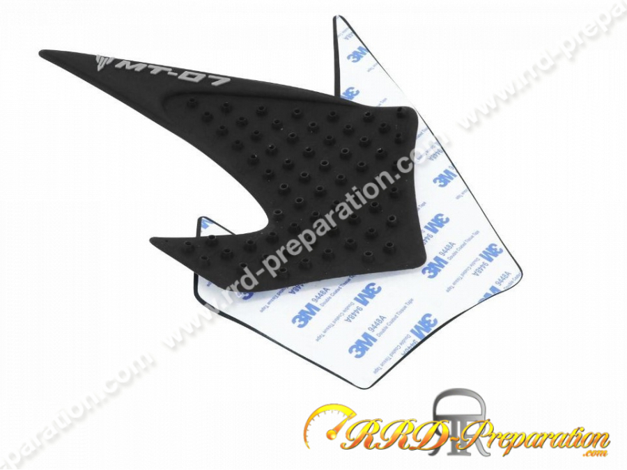 Autocollants de réservoir antidérapant AVOC noir pour réservoir moto