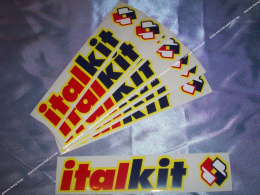 ITALKIT sticker 18 X 4cm on transparent background