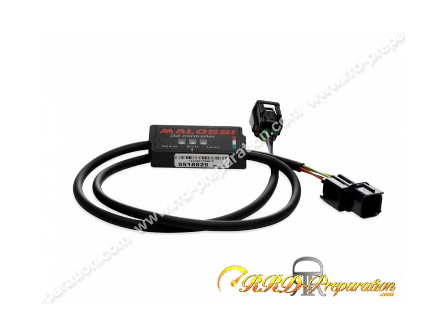 Emulateur sonde lambda MALOSSI TC UNIT O2 CONTROLLER pour maxi scooter 4T  PIAGGIO MEDLEY, LIBERTY 125, 150 euro 4 et 5