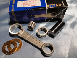 Ultra reinforced crankshaft connecting rod machined in the mass ITALKIT original size am6 (Length 85mm, pin Ø18mm, axis 12mm) p