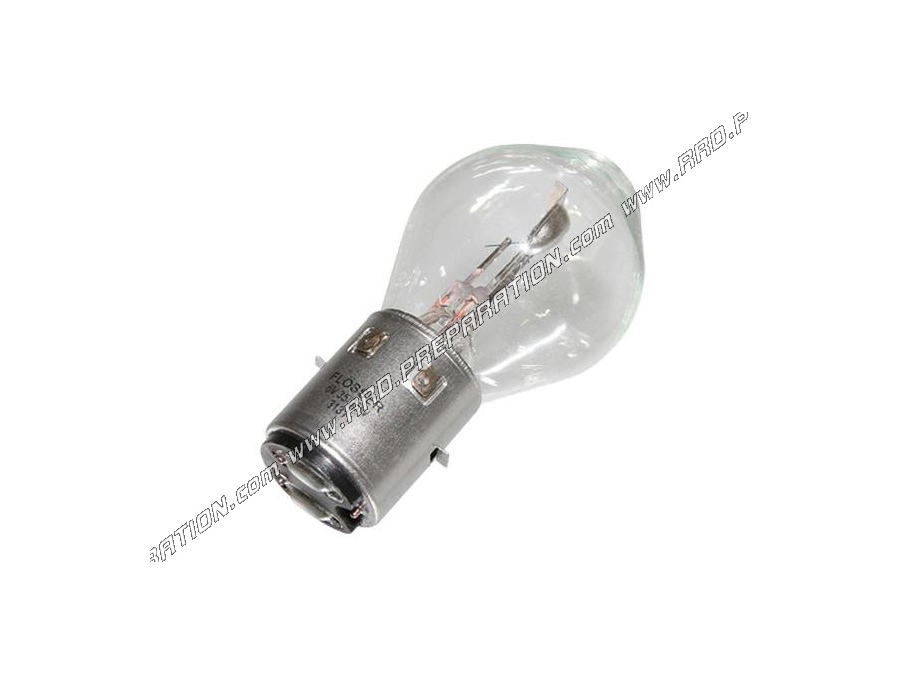 Headlight bulb BA20D (S2) FLOSSER front light, xenon type lamp 6v35/35w