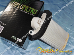 Filtre à air HIFLO FILTRO HFA4508 type origine côté gauche pour maxiscooter YAMAHA 500 TMAX de 2008 à 2011