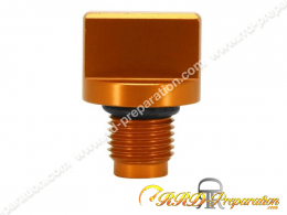 Orange anodized aluminum...