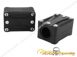 Bumper, protection moteur AVOC noir ou noir/rouge en aluminium et résine pour maxiscooter HONDA 750 X-ADV