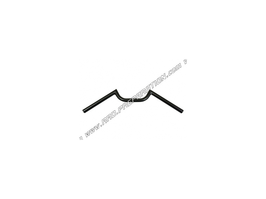 Competition handlebar P2R typed RACING black steel