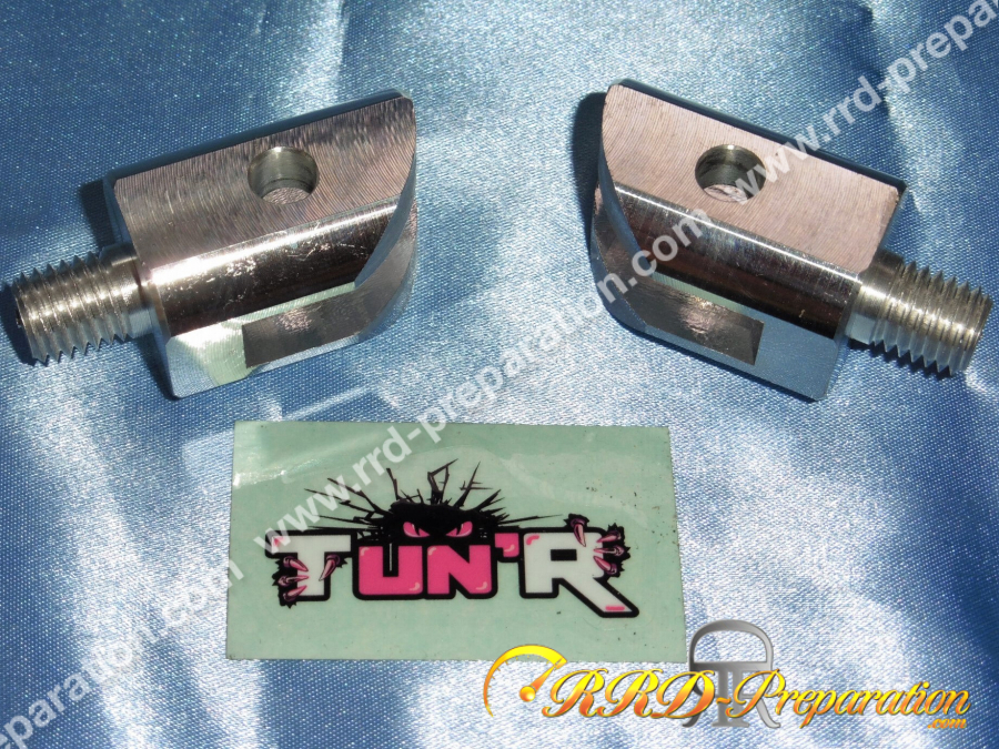 Adaptateur de cale pied TUN'R en aluminium pour moto 50 PEUGEOT XP6