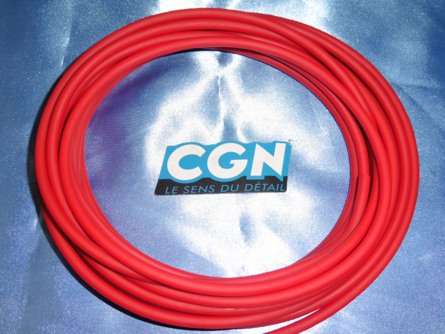 Câble haute tension (liaison de l'anti-parasite a la bobine haute tension) CGN by PAVESE (30cm) Ø 5 ou 7mm au choix