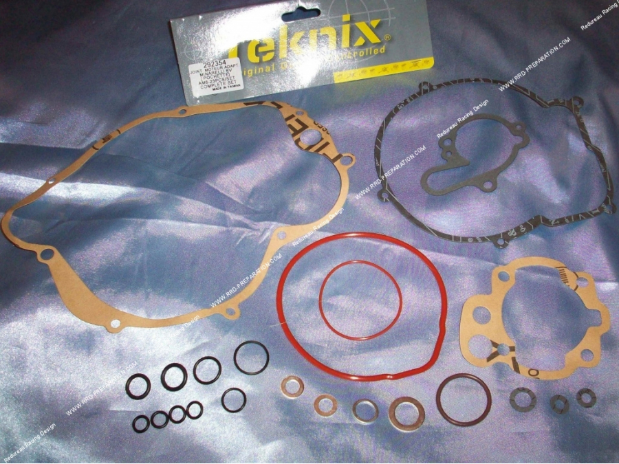 Pack of 23 TEKNIX seals complete kit for minarelli am6 engine