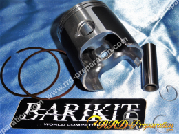 Piston Ø58mm bi-segment BARIKIT pour moteur 125 ROTAX 122, aprilia RS, AF1, EUROPA, PEGASO, et autres 2 temps