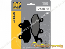 Plaquettes de frein AP RACING avant / arrière pour motos, mécaboites, scooter ...