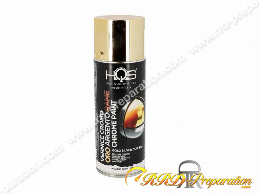 Peinture, bombe, spray pour carrosserie, carénage MOTIP 400ml couleur chrome