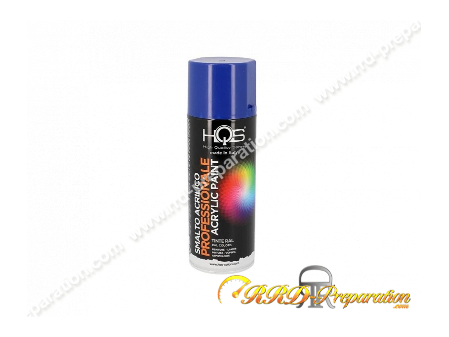 Bombe spray peinture HQS brillant au choix pour carrosserie, carénage 400ML