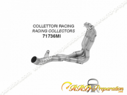 Collecteur ARROW RACING pour silencieux ARROW ou ORIGINE sur HONDA CBR 1000 RR-R de 2020 à 2022