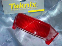TEKNIX red taillight lens for MBK scooter, NG next generation booster