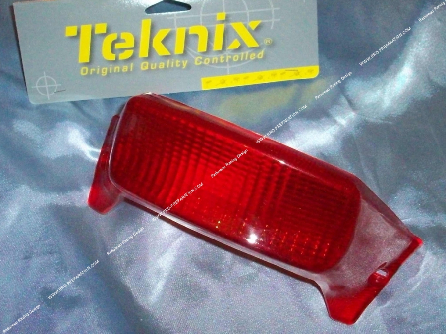 TEKNIX red taillight lens for MBK scooter, NG next generation booster