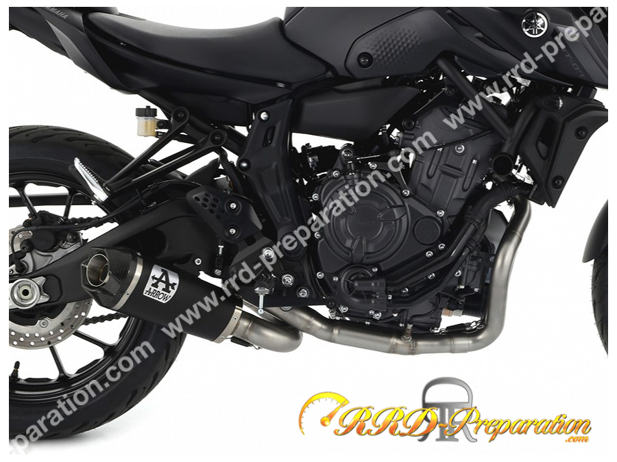 Ligne d'échappement complète ARROW WORKS pour Yamaha MT-07 2021