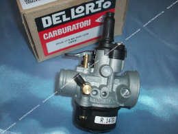 Carburador flexible DELLORTO PHVA 17.5 ED, lubricación separada, estrangulador de palanca