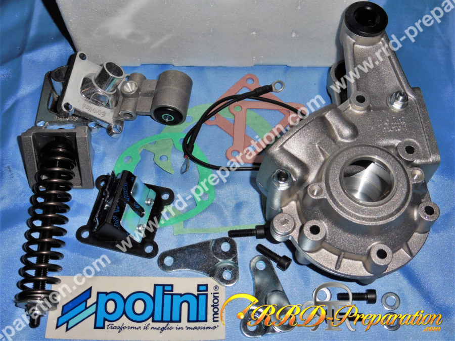 Carters moteur support moteur incorporé POLINI petit pack Peugeot 103 sp, mv, mvl, lm...