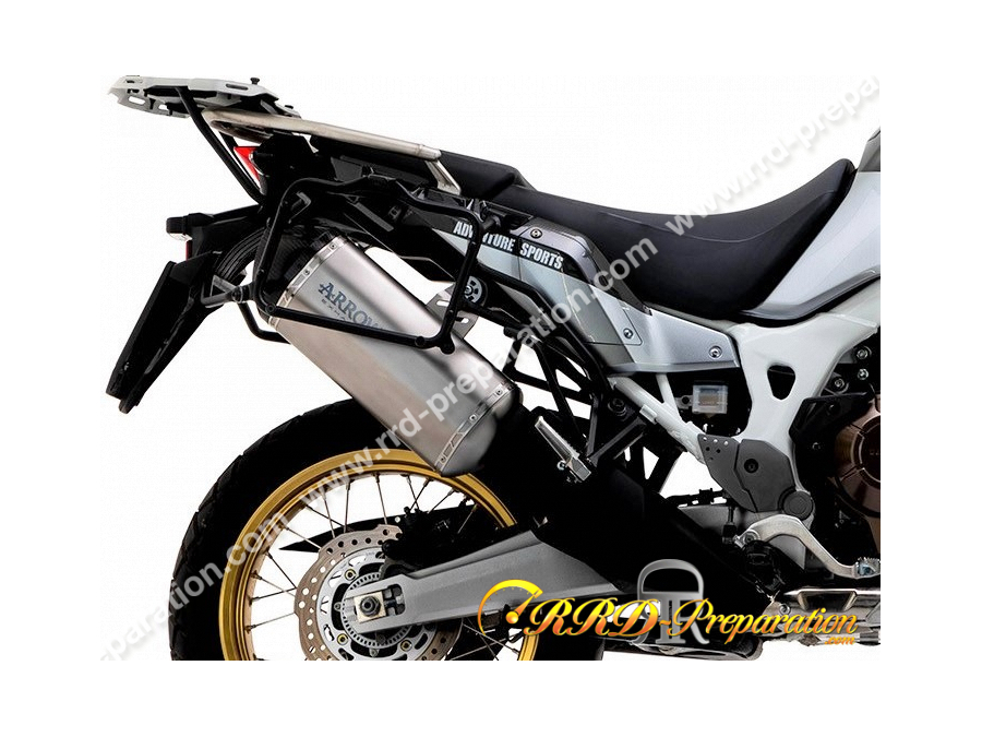 Silencieux d'échappement ARROW SONORA pour HONDA AFRICA TWIN CRF 1000L de 2016 à 2019, ADV SPORTS de 2018 à 2019