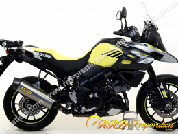 Silencieux d'échappement ARROW RACE TECH homologué pour moto SUZUKI V-STROM 1000 de 2014 à 2020, 1050 de 2020 à 2022