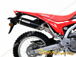 Silencieux d'échappement ARROW THUNDER avec raccord sur collecteur ORIGINE ou ARROW pour Honda CRF 250 L 2017/2018