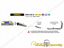 Ligne d'échappement ARROW X-KONE pour HONDA CB 500 F et CBR 500 R de 2013 à 2018 et CB 500 X de 2015 à 2016