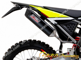 §Silencieux GIANNELLI SONIC noir ou alu passage haut sur FANTIC MOTOR 50 XE ENDURO, XM SUPER MOTARD... à partir de 2021