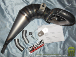 Corps d'échappement GIANNELLI pour MBK X-LIMIT, MALAGUTI XTM, XSM, YAMAHA DT 50cc... Après 2003