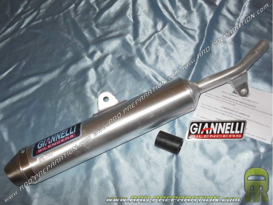Silencer alone of exhaust GIANNELLI aluminium for YAMAHA DT R/X 2004 to 2006 125cc