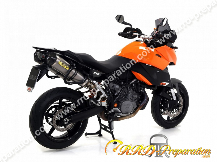 Pair of ARROW RACE-TECH exhaust silencers for KTM 990 SMT and from 2009