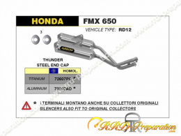 Silencieux d'échappement complète ARROW STREET THUNDER pour HONDA FMX 650 de 2005 à 2008