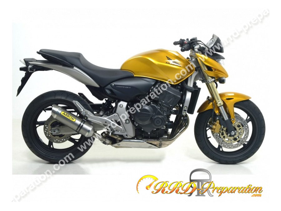 Ligne d'échappement complète ARROW THUNDER pour HONDA CB 600 F Hornet de 2007 à 2013