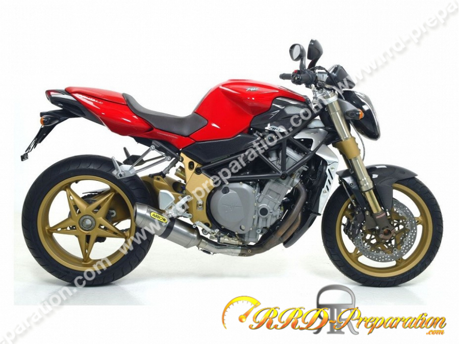 Ligne d'échappement complète ARROW THUNDER pour moto MV AGUSTA BRUTALE 1090RR, 920, 990R