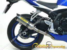 Silencieux d'échappement ARROW THUNDER sur collecteur ORIGINE pour Suzuki GSX-R 750 i.e. 2008 à 2010