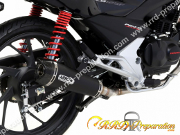 Silencieux d'échappement ARROW X-KONE DARK CARBONE pour HONDA CBF 125 4T et CB 125 F de 2015 à 2016