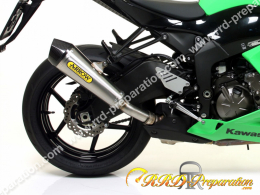 Silencieux ARROW X-KONE pour moto KAWASAKI ZX-6R de 2009 à 2016 et ZX-6R 636