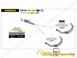 Ligne d'échappement complète ARROW PRO-RACE sur YAMAHA MT-09 et MT-09 TRACER de 2013 à 2020