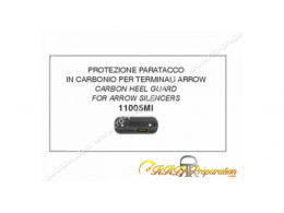 ARROW carbon heel guard for...