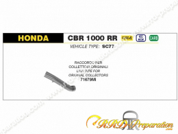 Raccord non catalysé ARROW pour moto HONDA CBR 1000 RR de 2017 à 2019