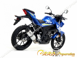 Silencieux d'échappement ARROW THUNDER pour collecteur ARROW pour Suzuki GSX-S et GSX-R 125 de 2017 à 2020